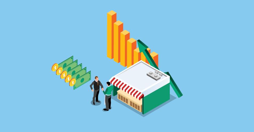 buy a business graphic