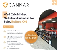 well established nutrition business - 1
