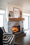 established muskoka ontario fireplace - 1