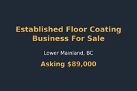 established floor coating business - 1