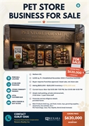 pet store for sale - 1