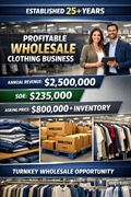 wholesale clothing distribution company - 1