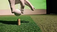 semi-passive indoor golf simulator - 1