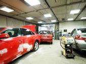 small town autobody shop