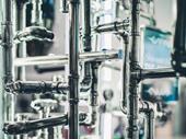 commercial plumbing outside of