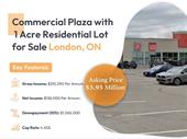 commercial plaza with 1