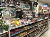busy convenience store with