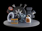 branded auto parts store