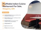 profitable indian cuisine restaurant