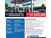 busy gas station montreal
