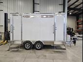 luxury restroom trailer business