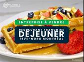 busy breakfast-lunch franchise rive-nord
