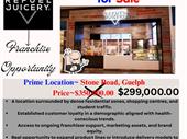 guelph juice franchise opportunity